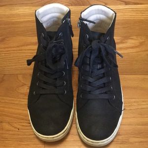 Black ugg high top sneakers